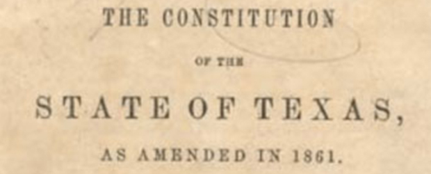 Texas constitution (620-250)