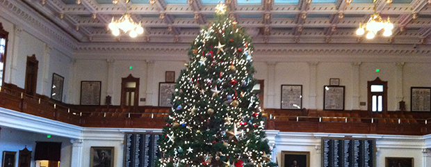 Texas Capitol Christmas Tree (620-240)