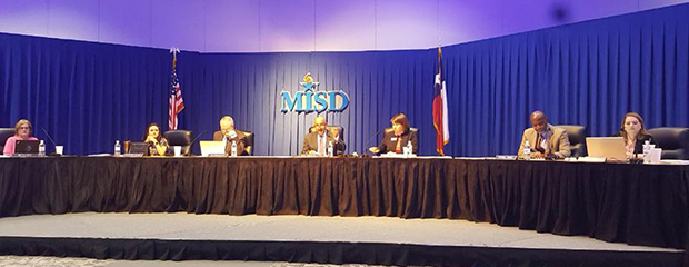 Mansfield ISD school board meeting (620-240)