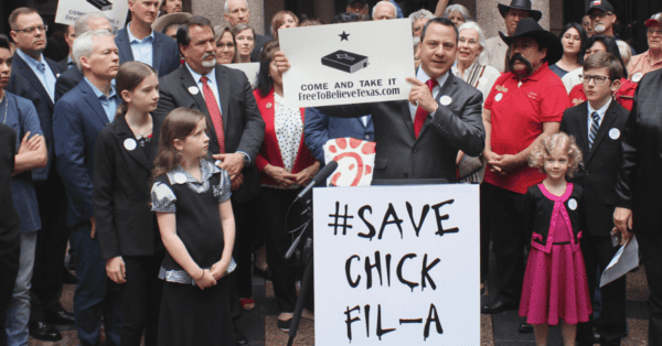 Breaking: Victory for Save Chick-Fil-A Religious Freedom Law at Texas